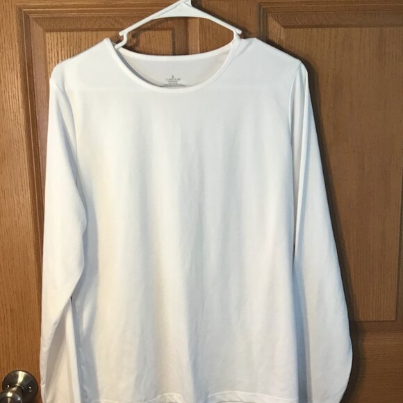 Cuddle Duds White Shirt - Picture 1 of 2